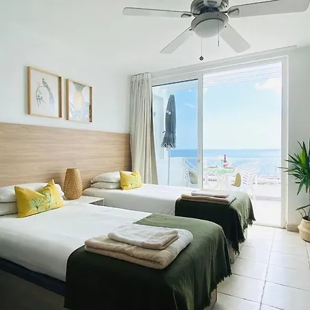 Daire Beautiful 'studio Verde' With Panoramic Sea Views